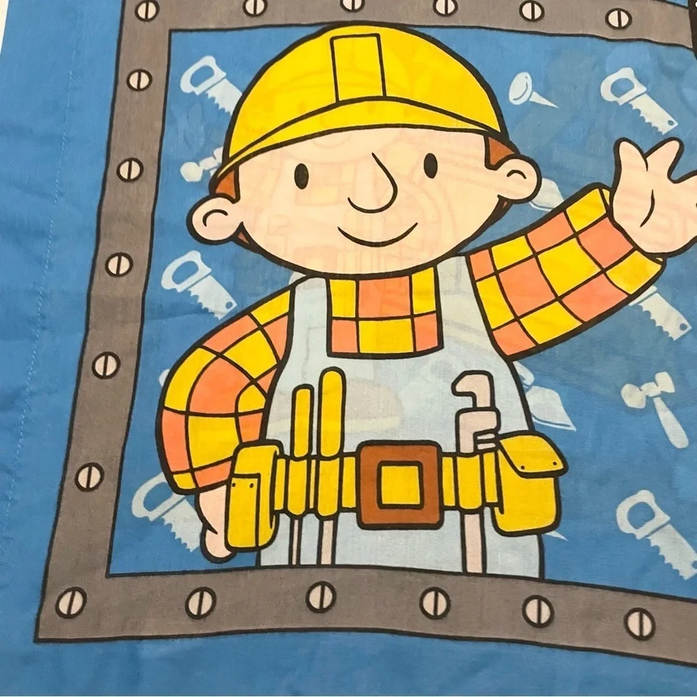 Vintage 2002 Bob The Builder Pillow Case - Picture 2 of 16
